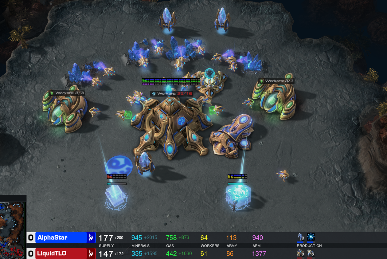 L'effort principal n'a pas survécu à AlphaStar